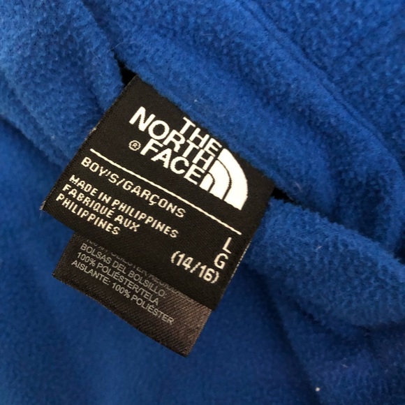 REVERSIBLE NORTHFACE Boys size Large EUC - Picture 9 of 9